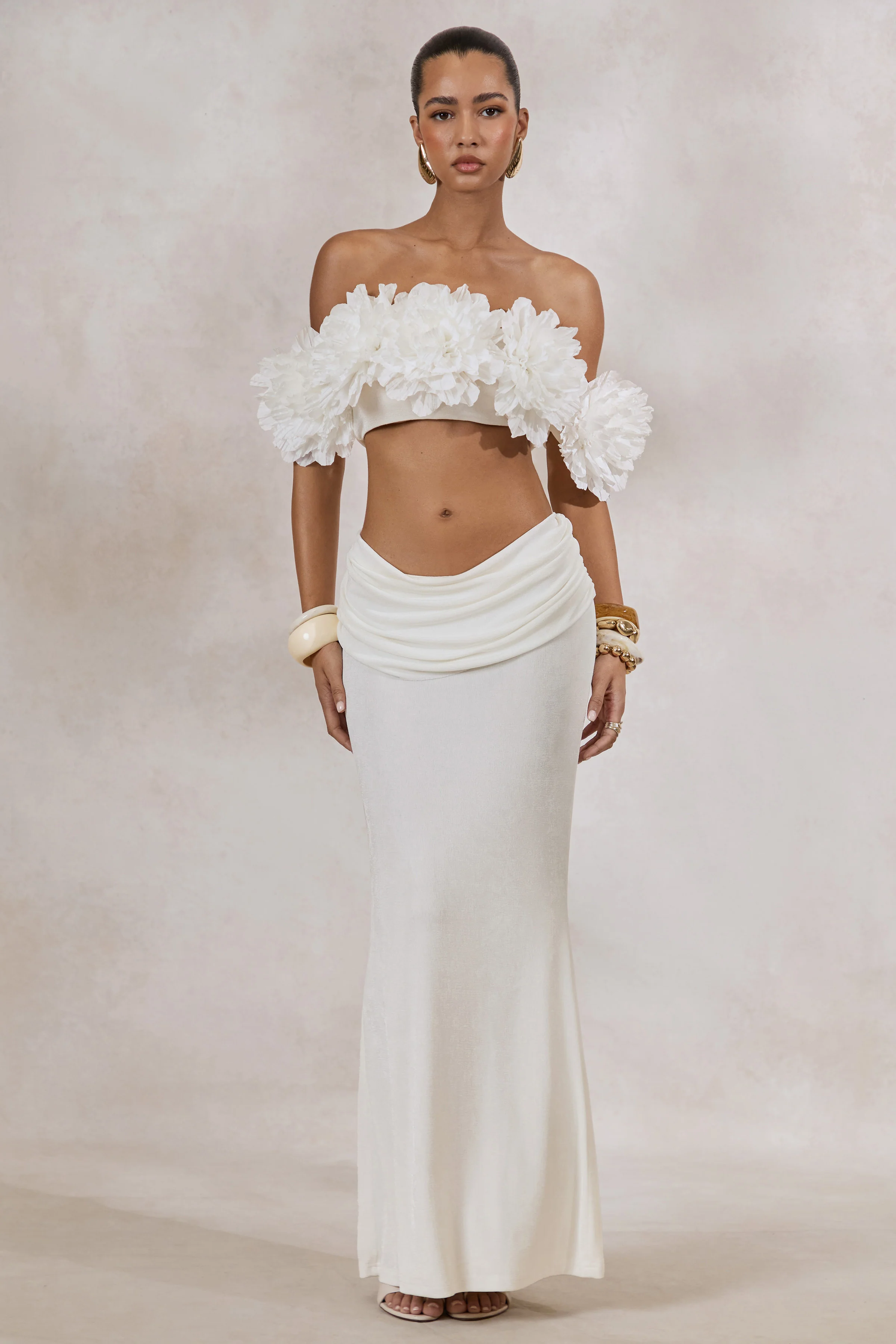 Arwenne | White Maxi Skirt - Image 10