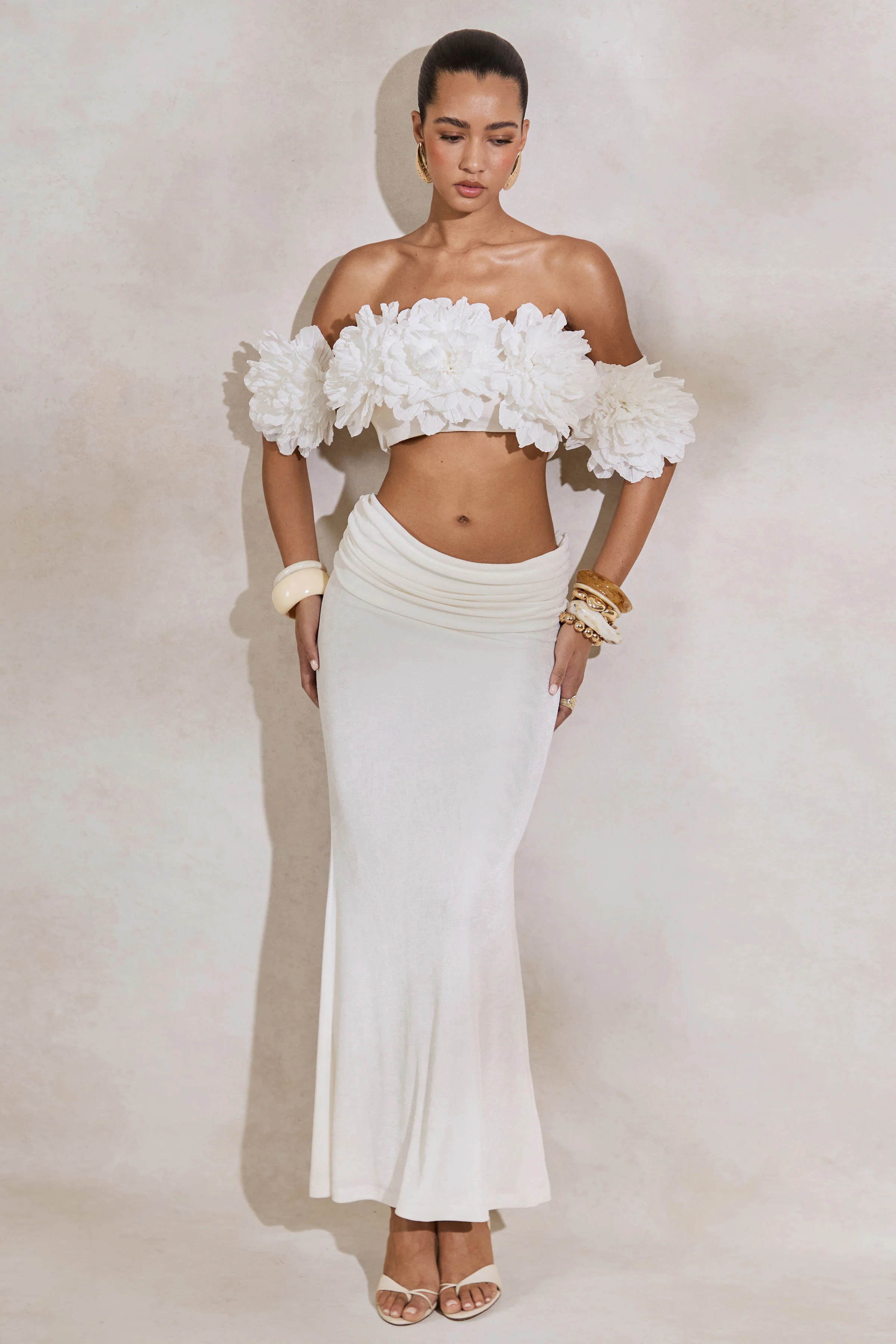 Arwenne | White Maxi Skirt - Image 8