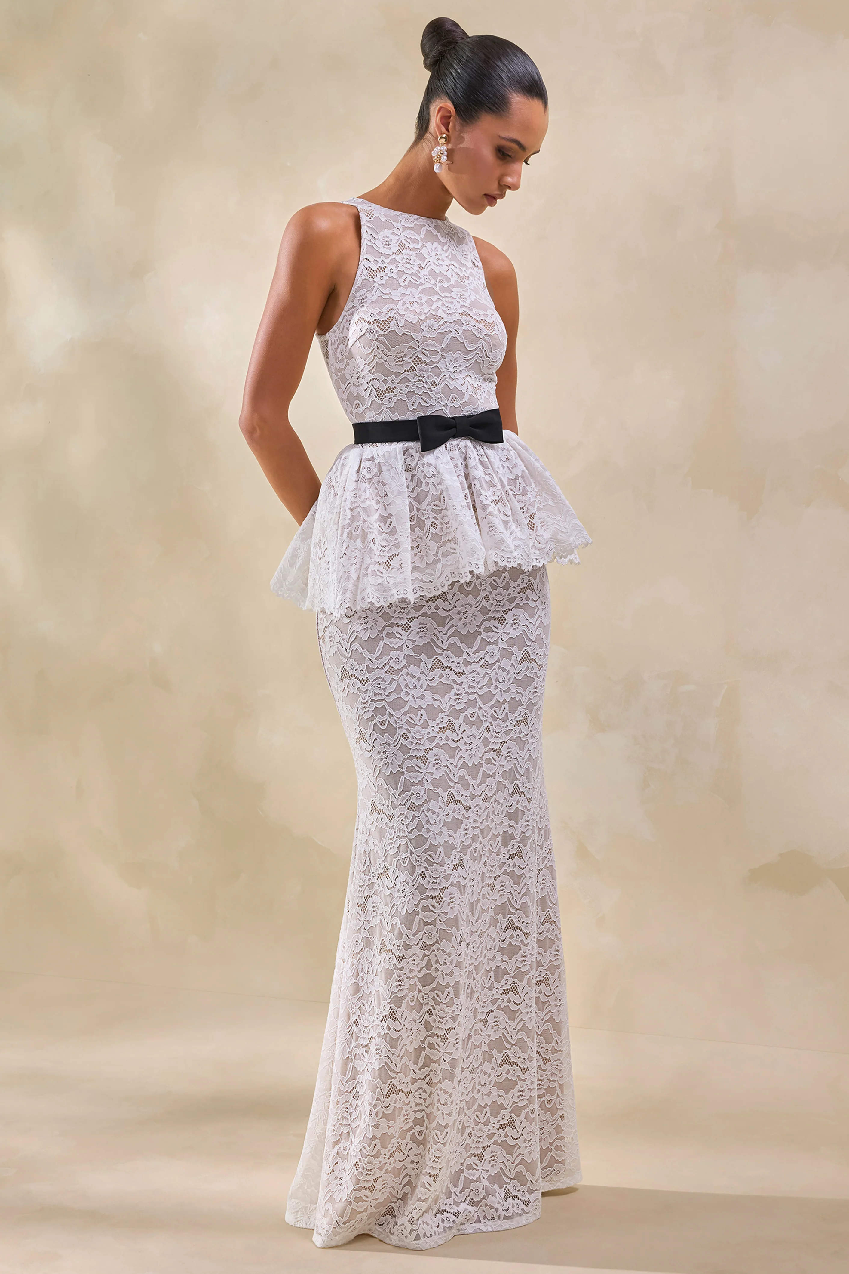Lunisse | White Lace Maxi Skirt - Image 5